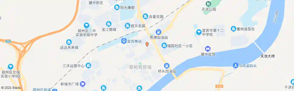 宜宾二二四_公交站地图_宜宾公交_妙搜公交查询2025