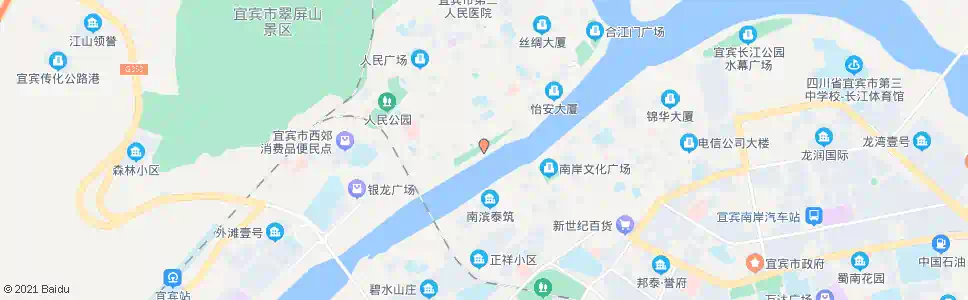 宜宾金沙广场_公交站地图_宜宾公交_妙搜公交查询2025