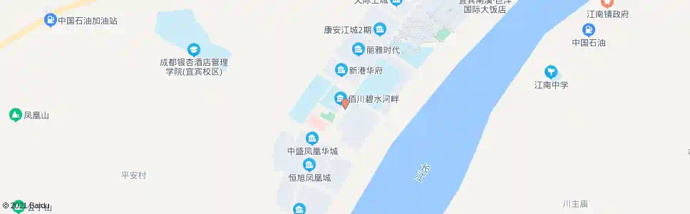 宜宾康安幼儿园_公交站地图_宜宾公交_妙搜公交查询2025