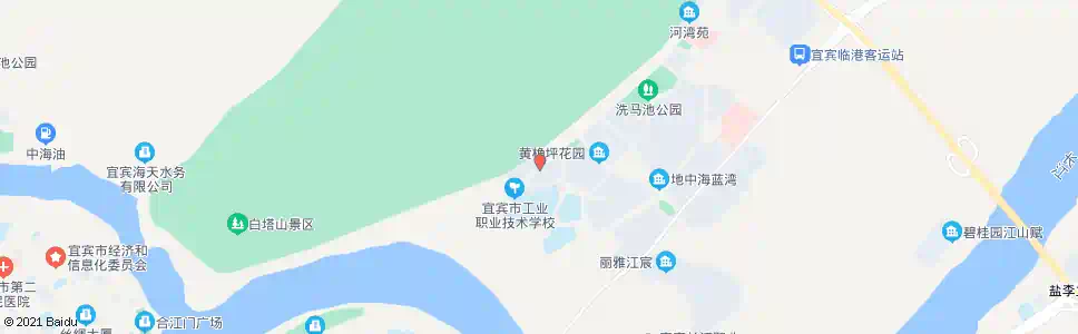 宜宾三江家园_公交站地图_宜宾公交_妙搜公交查询2025
