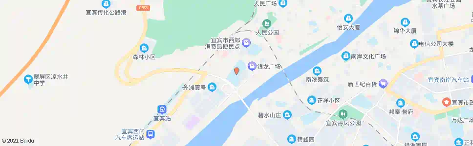 宜宾宜一中_公交站地图_宜宾公交_妙搜公交查询2025