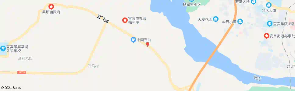 宜宾石码坡_公交站地图_宜宾公交_妙搜公交查询2025