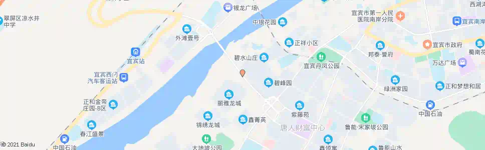 宜宾中坝大桥南_公交站地图_宜宾公交_妙搜公交查询2025