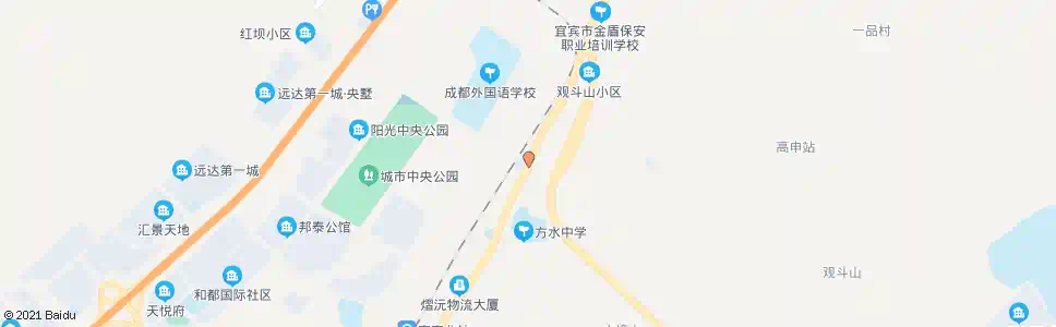 宜宾思瑞_公交站地图_宜宾公交_妙搜公交查询2025