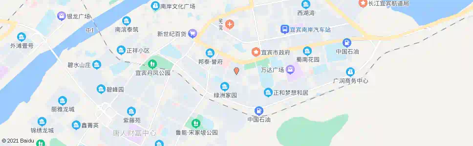 宜宾宜宾党校_公交站地图_宜宾公交_妙搜公交查询2025