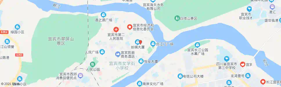 宜宾广电局_公交站地图_宜宾公交_妙搜公交查询2025