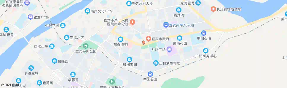 宜宾来凤鱼庄_公交站地图_宜宾公交_妙搜公交查询2025
