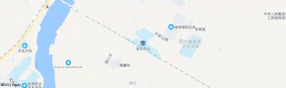 宜宾西延线_公交站地图_宜宾公交_妙搜公交查询2025
