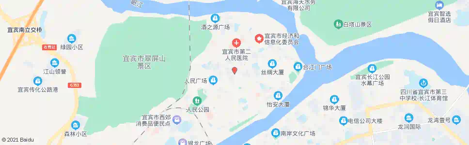 宜宾叙府商场_公交站地图_宜宾公交_妙搜公交查询2025