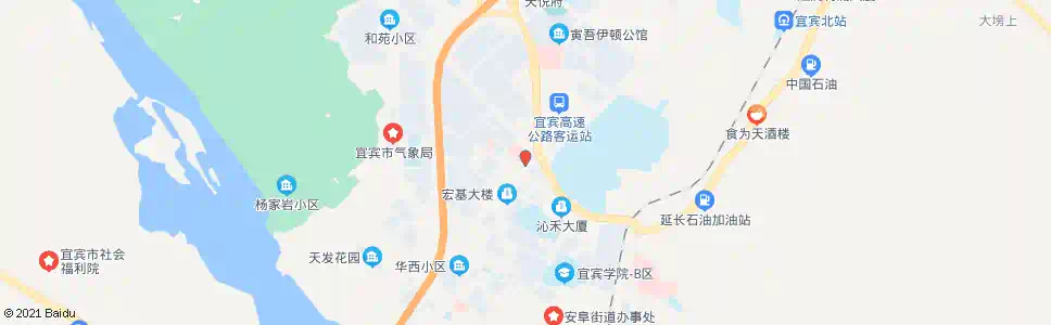 宜宾骨科医院_公交站地图_宜宾公交_妙搜公交查询2025