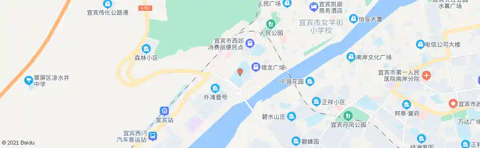 宜宾南一中_公交站地图_宜宾公交_妙搜公交查询2025
