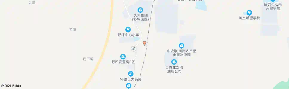 自贡舒平镇_公交站地图_自贡公交_妙搜公交查询2025