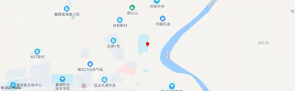 自贡富顺二中_公交站地图_自贡公交_妙搜公交查询2025