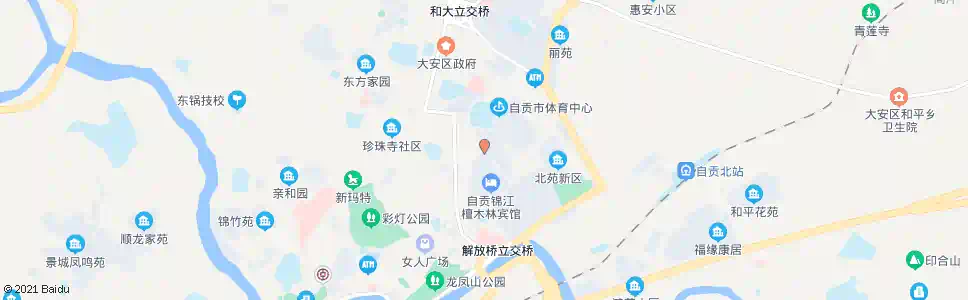 自贡市规划研究院_公交站地图_自贡公交_妙搜公交查询2025