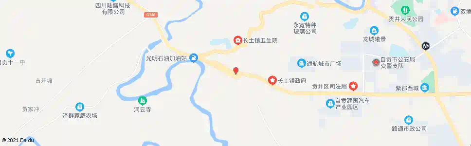 自贡罗石塔招呼站_公交站地图_自贡公交_妙搜公交查询2025