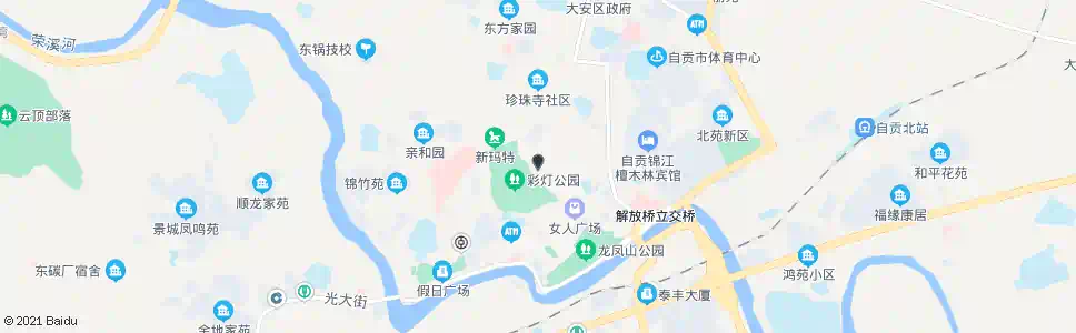 自贡品牌服装广场(东方广场)_公交站地图_自贡公交_妙搜公交查询2025