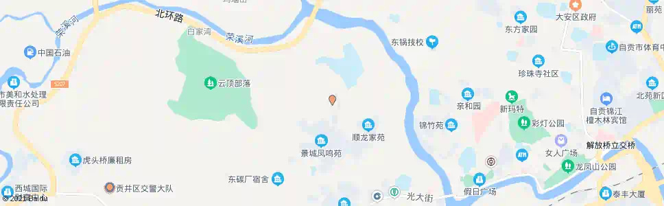 自贡凤凰坝公交站_公交站地图_自贡公交_妙搜公交查询2025