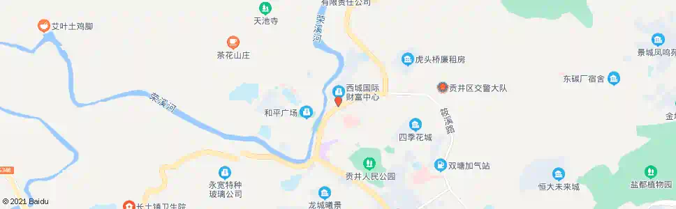 自贡贡井_公交站地图_自贡公交_妙搜公交查询2025