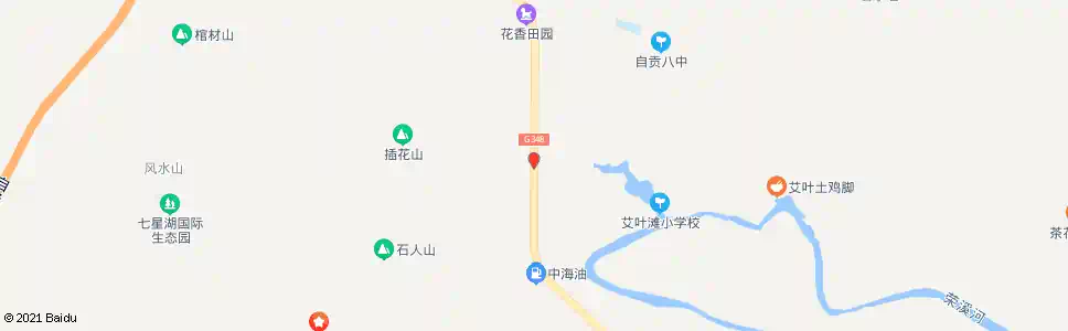 自贡干池塘_公交站地图_自贡公交_妙搜公交查询2025