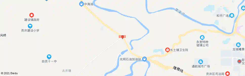 自贡东源井_公交站地图_自贡公交_妙搜公交查询2025