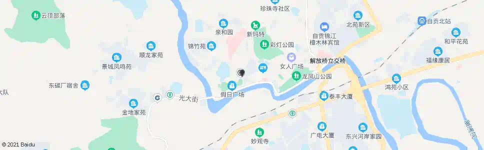 自贡十字口_公交站地图_自贡公交_妙搜公交查询2025