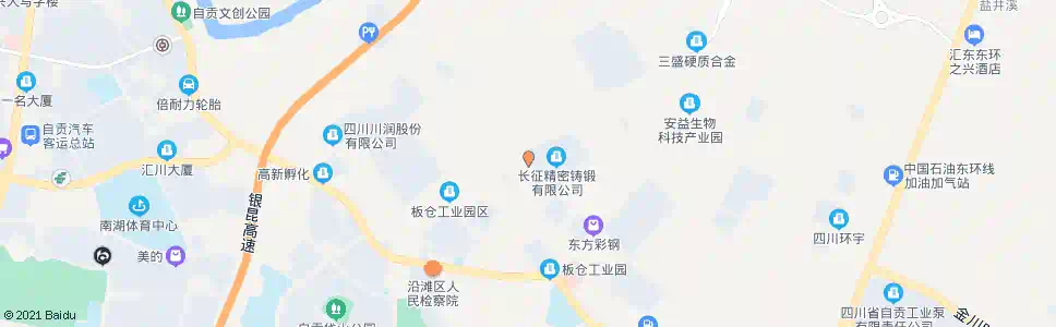 自贡玉川路_公交站地图_自贡公交_妙搜公交查询2025