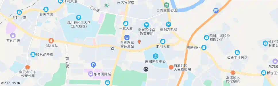 自贡市住房公积金中心_公交站地图_自贡公交_妙搜公交查询2025