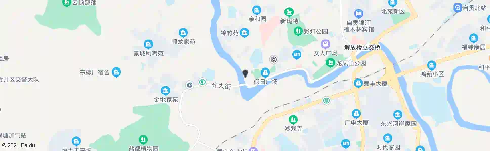自贡新桥_公交站地图_自贡公交_妙搜公交查询2025