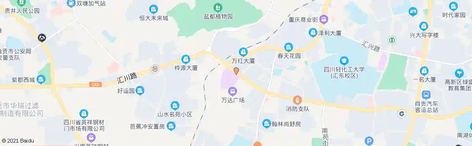 自贡林涧美墅_公交站地图_自贡公交_妙搜公交查询2025