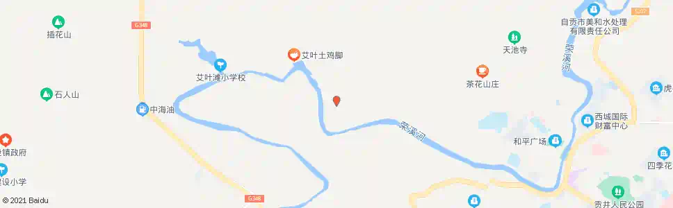 自贡韭菜咀_公交站地图_自贡公交_妙搜公交查询2025