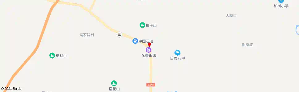 自贡草学堂_公交站地图_自贡公交_妙搜公交查询2025