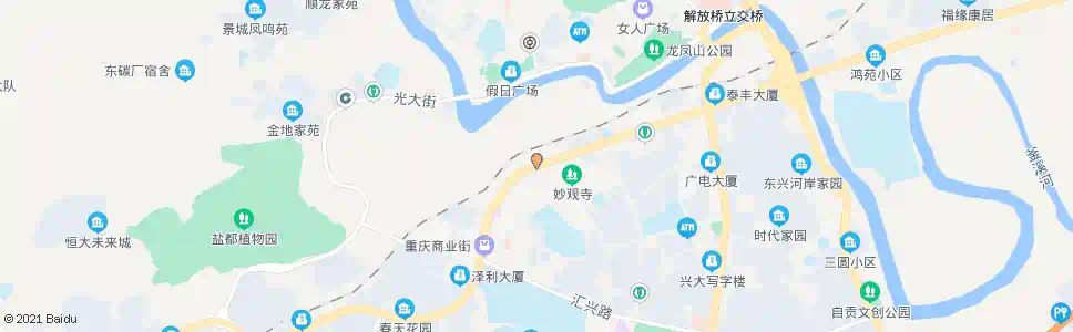 自贡一对山_公交站地图_自贡公交_妙搜公交查询2025