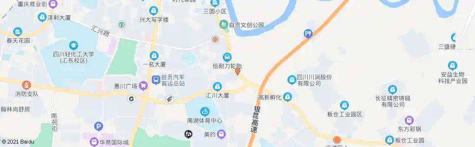自贡锅筐岩_公交站地图_自贡公交_妙搜公交查询2025