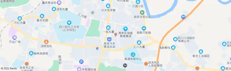 自贡交通苑_公交站地图_自贡公交_妙搜公交查询2025