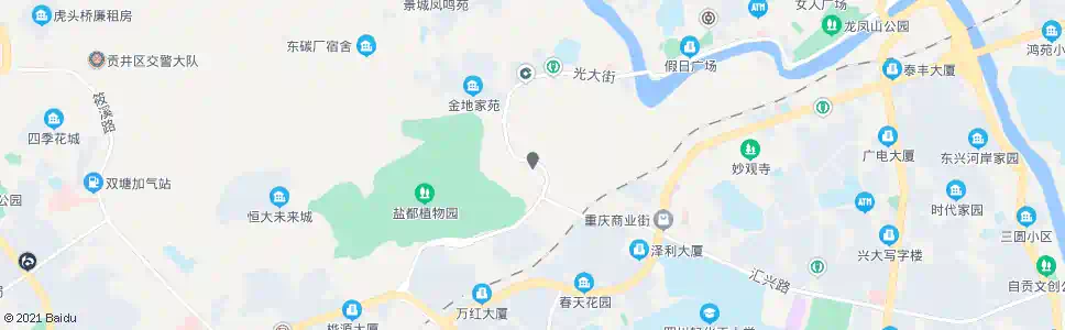 自贡露水湾_公交站地图_自贡公交_妙搜公交查询2025
