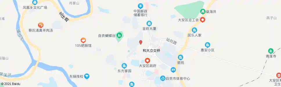 自贡绿洲花园_公交站地图_自贡公交_妙搜公交查询2025