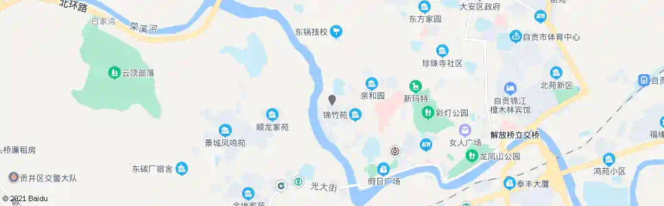 自贡同兴路(中段)_公交站地图_自贡公交_妙搜公交查询2025