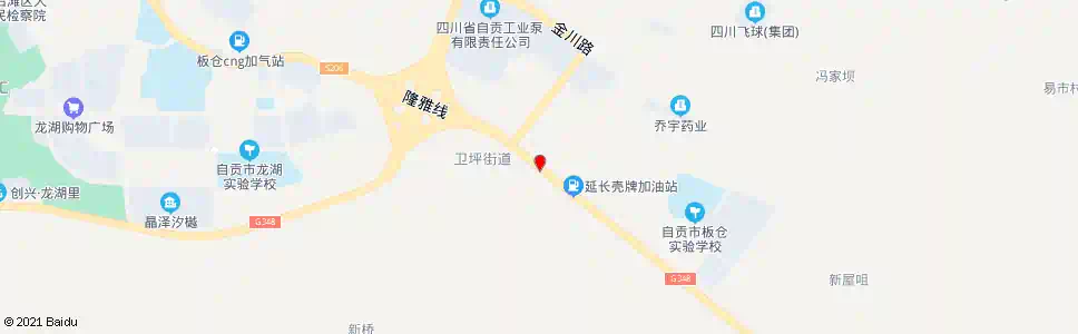 自贡卫坪_公交站地图_自贡公交_妙搜公交查询2025