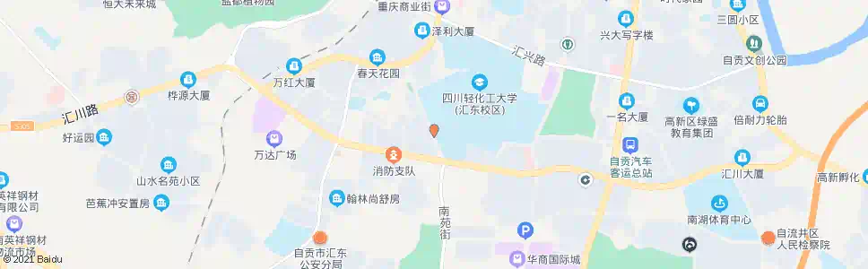 自贡都市森林_公交站地图_自贡公交_妙搜公交查询2025