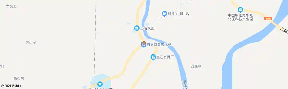 自贡邓关_公交站地图_自贡公交_妙搜公交查询2025