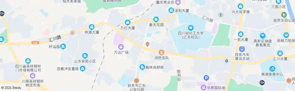 自贡电力公司_公交站地图_自贡公交_妙搜公交查询2025