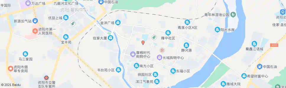 资阳桥亭子_公交站地图_资阳公交_妙搜公交查询2025