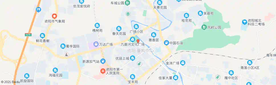 资阳世纪广场_公交站地图_资阳公交_妙搜公交查询2025