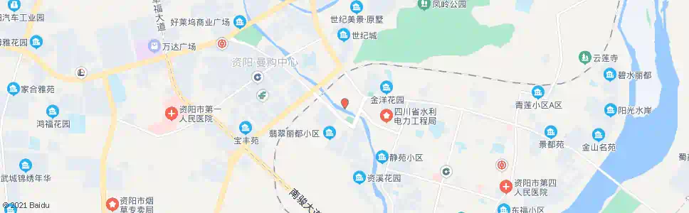 资阳西门市场_公交站地图_资阳公交_妙搜公交查询2025
