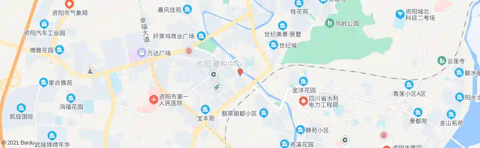 资阳台阳路_公交站地图_资阳公交_妙搜公交查询2025