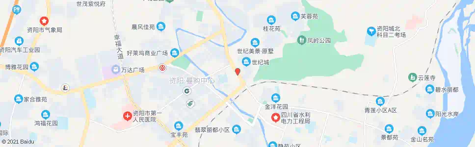 资阳交警大队_公交站地图_资阳公交_妙搜公交查询2025