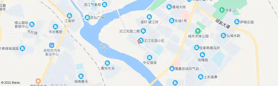 资阳毛家堰_公交站地图_资阳公交_妙搜公交查询2025