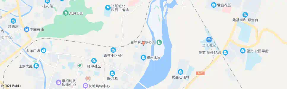 资阳沱江新城_公交站地图_资阳公交_妙搜公交查询2025