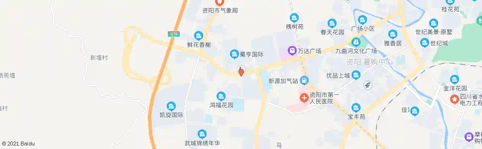 资阳蜀亨大酒店_公交站地图_资阳公交_妙搜公交查询2025