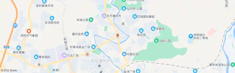 资阳芭蕉林_公交站地图_资阳公交_妙搜公交查询2025